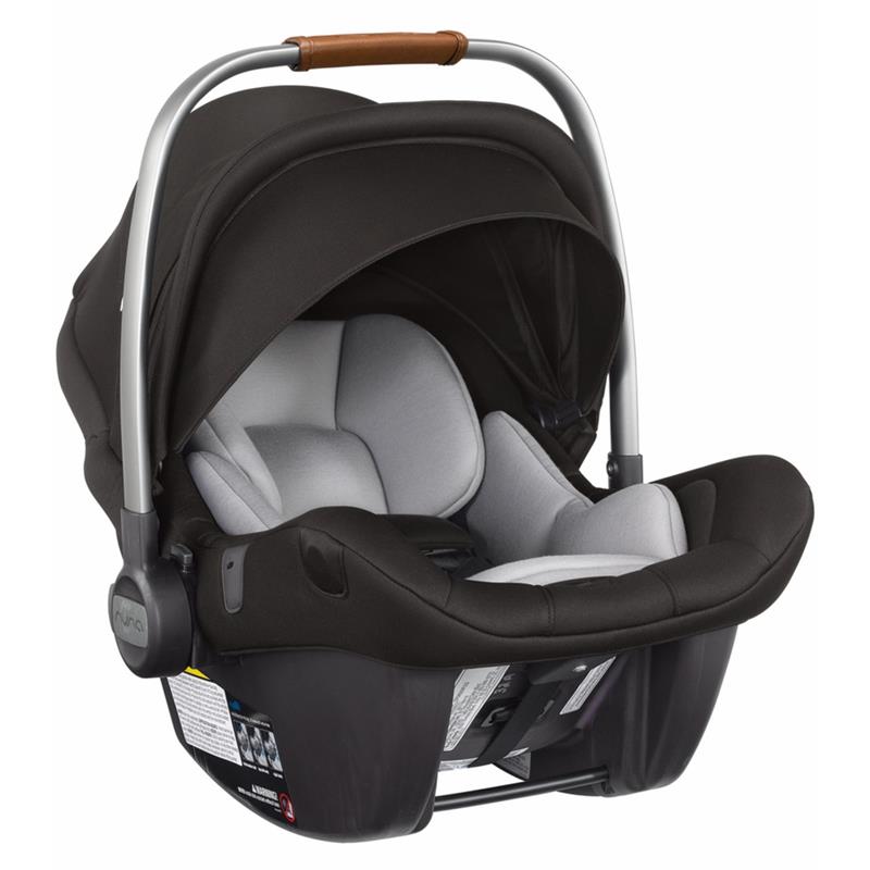 Infant Car Seat with Base in Black, Lightweight Design 6