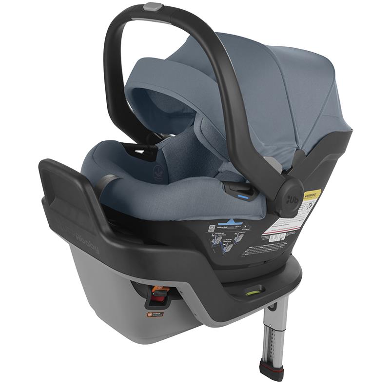 Infant Car Seat with Enhanced Safety Features in Blue