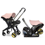 Infant Car Seat with Stroller, Pink