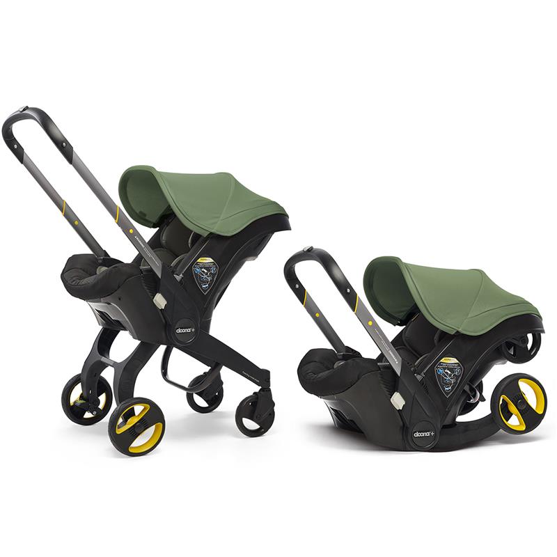 Infant Car Seat and Stroller, Green