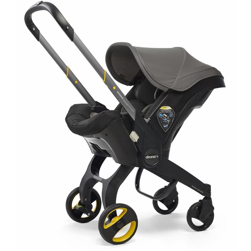 Infant Car Seat with Integrated Stroller, Gray 3