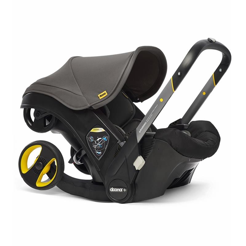Infant Car Seat with Integrated Stroller, Gray 4