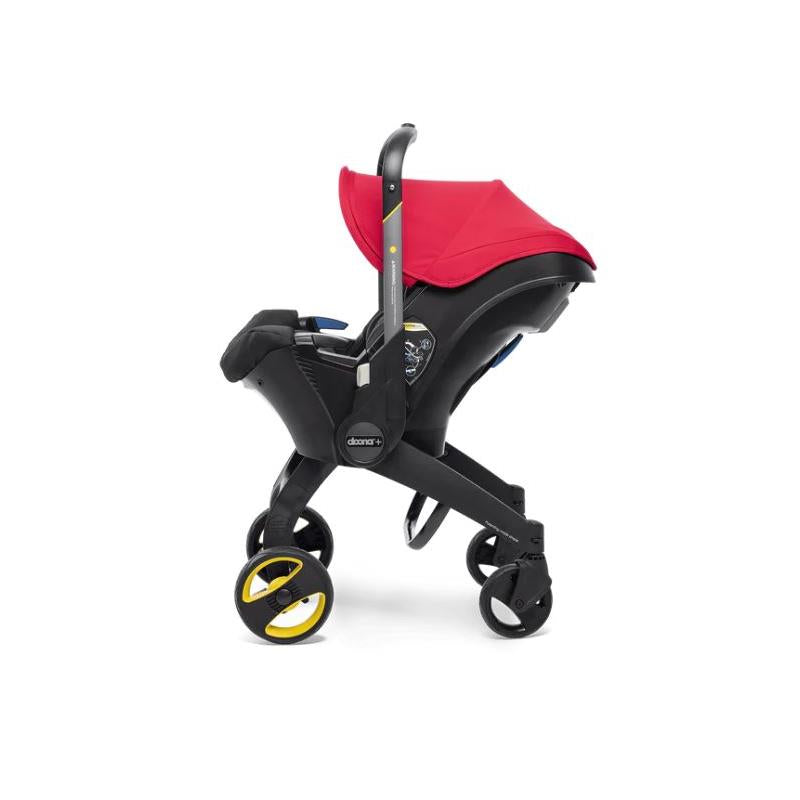 Infant Car Seat with Integrated Stroller, Red 7