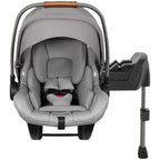 Infant Car Seat Gray with Safety Features