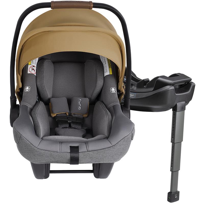 Infant Car Seat with Magnetic Harness in Beige