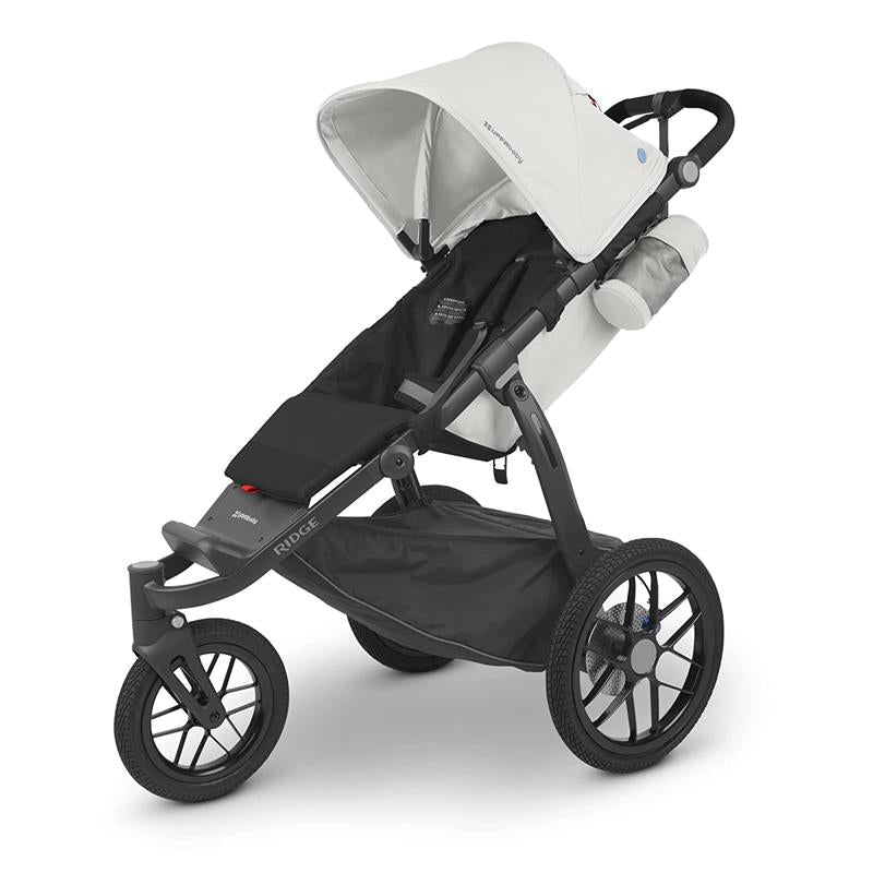 Jogging Stroller with All-Terrain Wheels in White