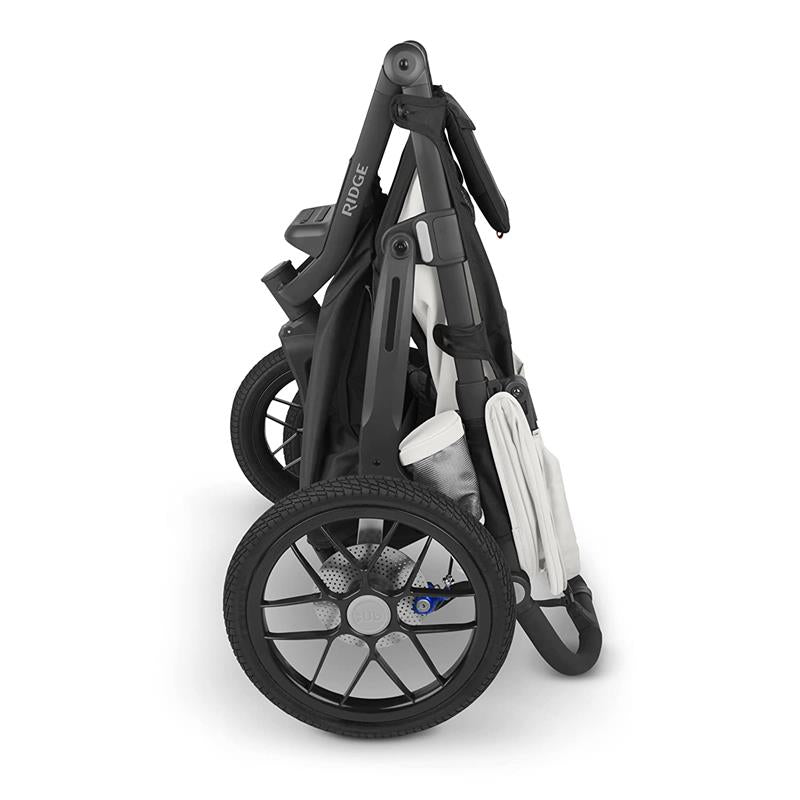 Jogging Stroller with All-Terrain Wheels in White 2