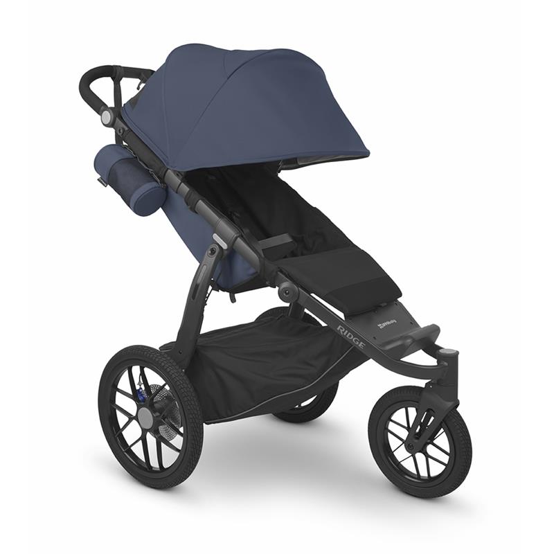 Jogging Stroller with Suspension and Foam-Filled Tires in Blue