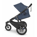 Jogging Stroller with Suspension and Foam-Filled Tires in Blue 5