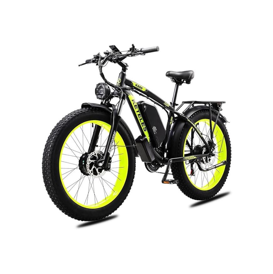 K800 Electric Road Bike in stylish black finish for urban commuting and leisure riding. 6