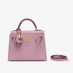 Chic Epsom leather handbag in various colors. 21