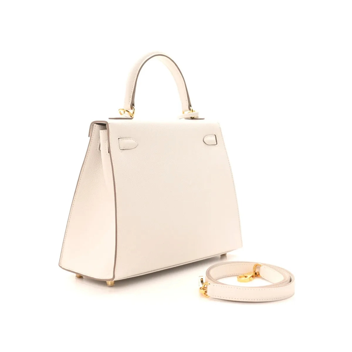 Chic Epsom leather handbag in various colors. 28