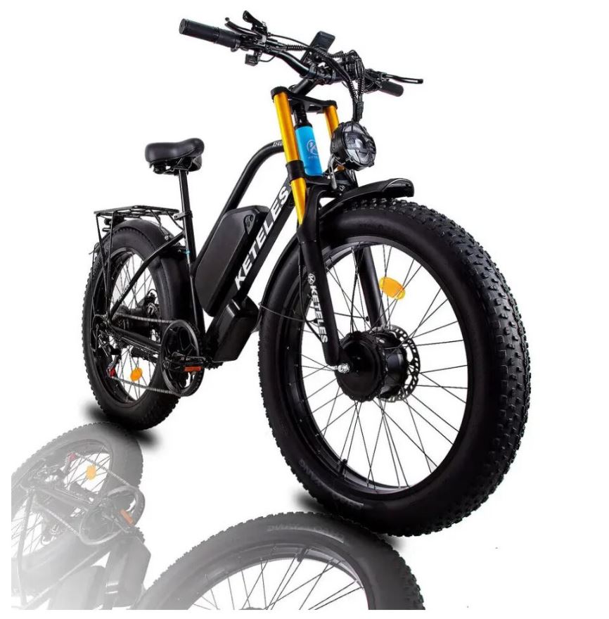 KETELES XF4000 Powerful Electric Bike in Black 4