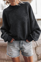 Stylish ladies sweater with modern structure pattern 3