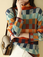 Stylish ladies turtleneck sweater with elegant cut 2