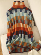 Stylish ladies turtleneck sweater with elegant cut 5