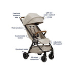 Compact Stroller Beige 3