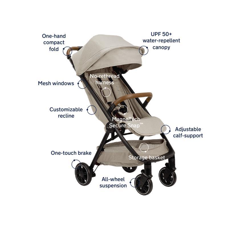Compact Stroller Beige 2