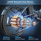 Folding Electric Bike Light for effortless urban commuting 3