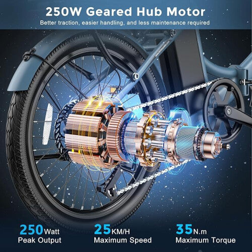 Folding Electric Bike Light for effortless urban commuting 3
