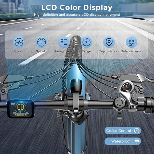 Folding Electric Bike Light for effortless urban commuting 4