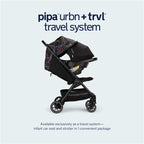 Travel System with Black Stroller and Car Seat 3