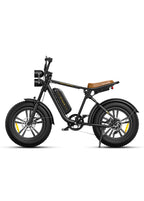 Stylish Longest Range Electric Bike in Black and Green