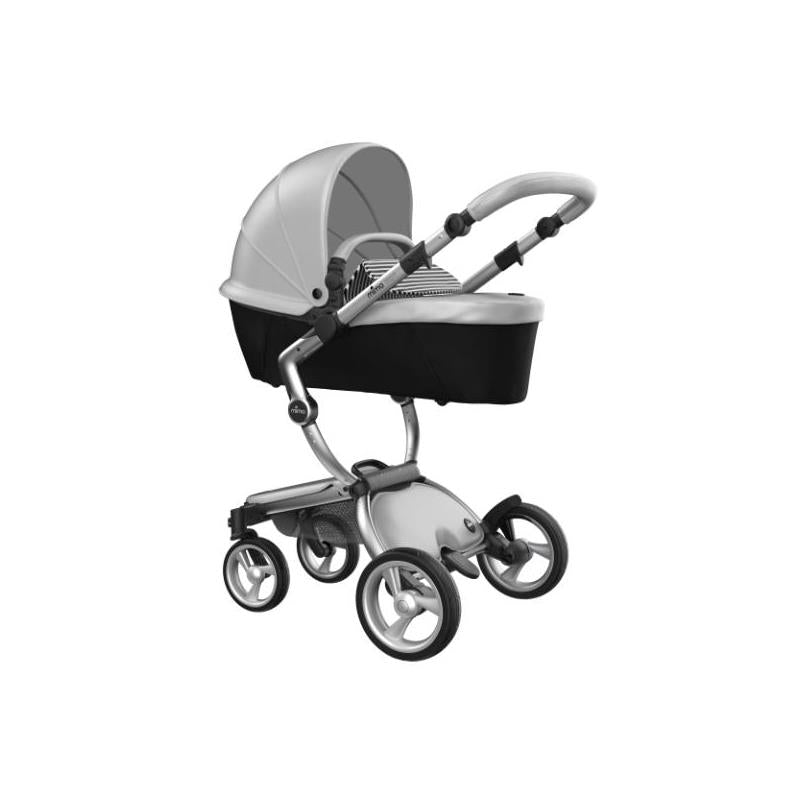 Luxury Baby Stroller Silver 2