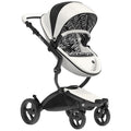 Luxury Baby Stroller with Convertible Seat in Black