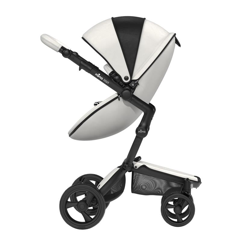 Luxury Baby Stroller with Convertible Seat in Black 6