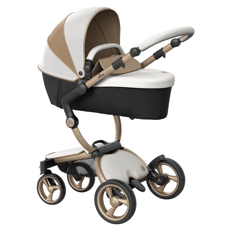 Luxury Convertible Baby Stroller Beige 4