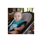 High Chair Black with Adjustable Features 5