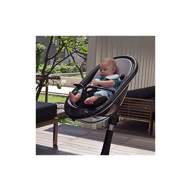High Chair Black with Adjustable Features 9