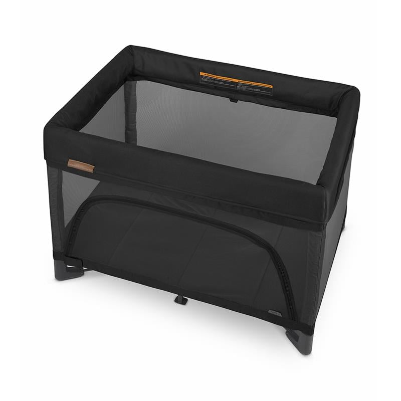 Playard Black Portable with Breathable Mattress 3