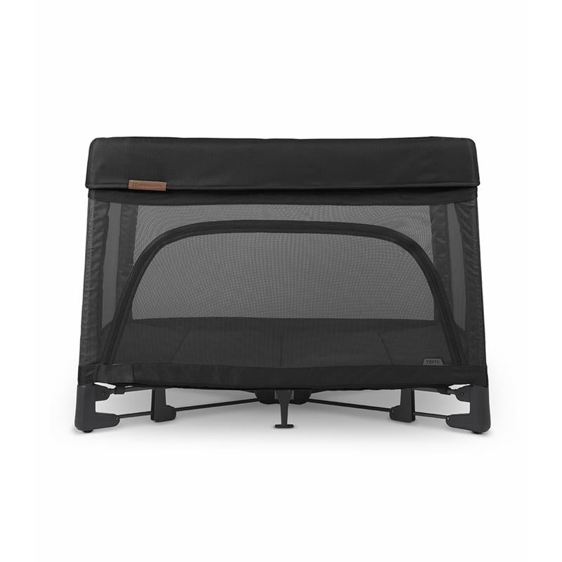 Playard Black Portable with Breathable Mattress 4