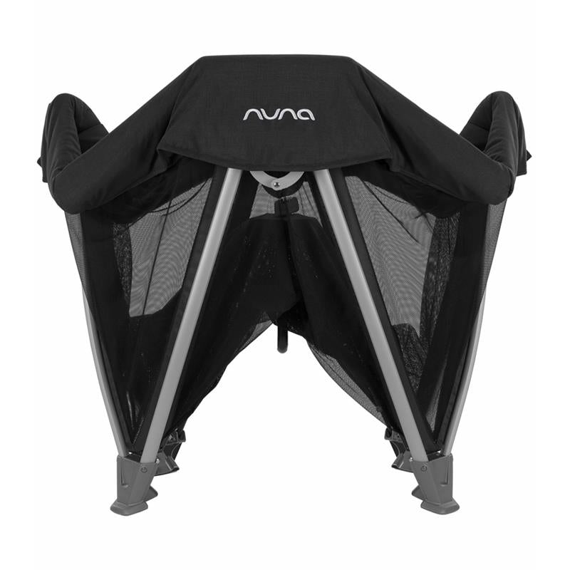 Portable Playard with Bassinet in Black 4