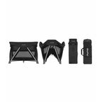 Portable Playard with Bassinet in Black 7