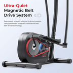 Programmable Magnetic Elliptical Machine for home workouts 2