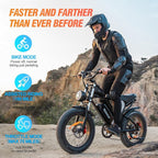 Q20 Pro Electric Bike in sleek black design 4