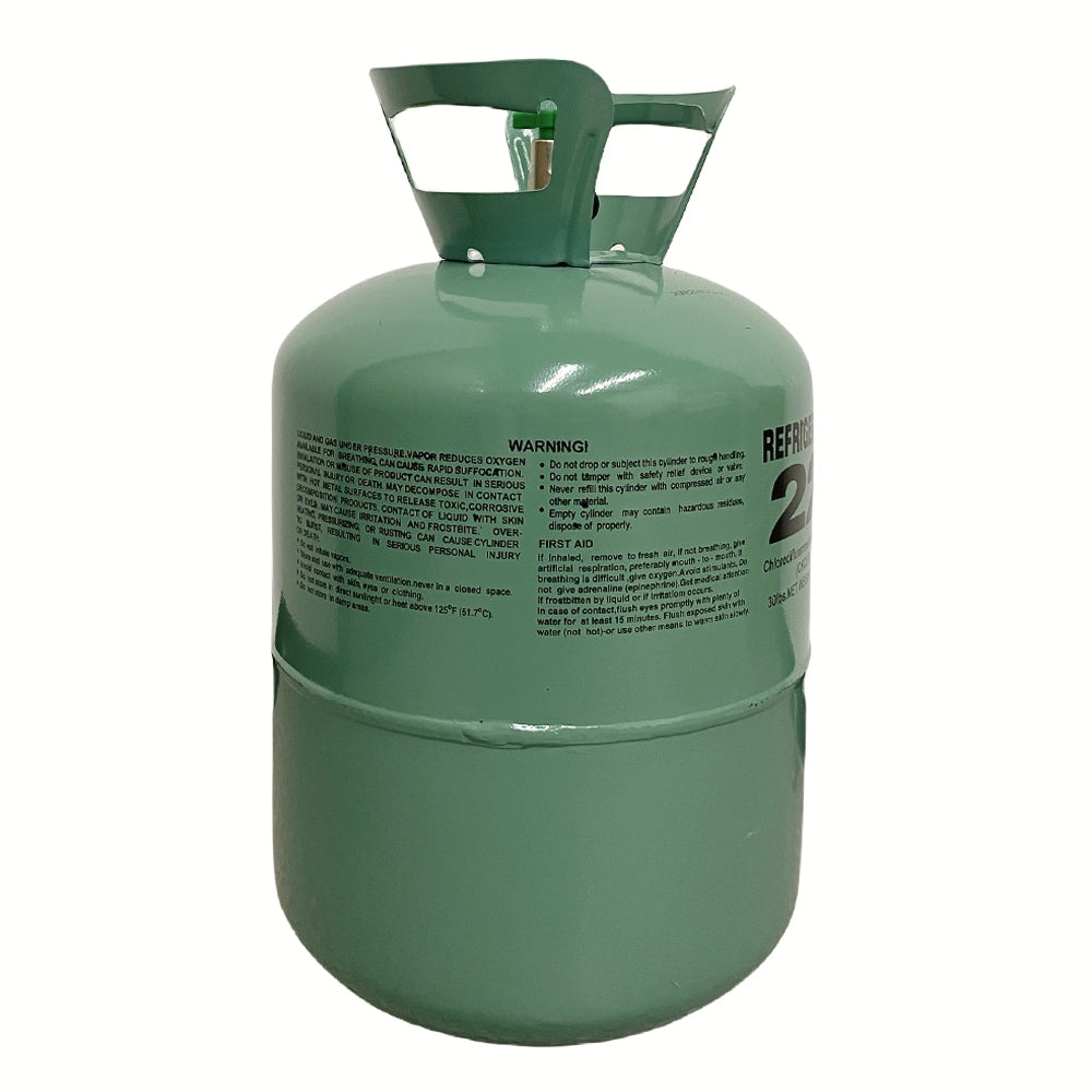 R22 Refrigerant Gas Green Cylinder 5