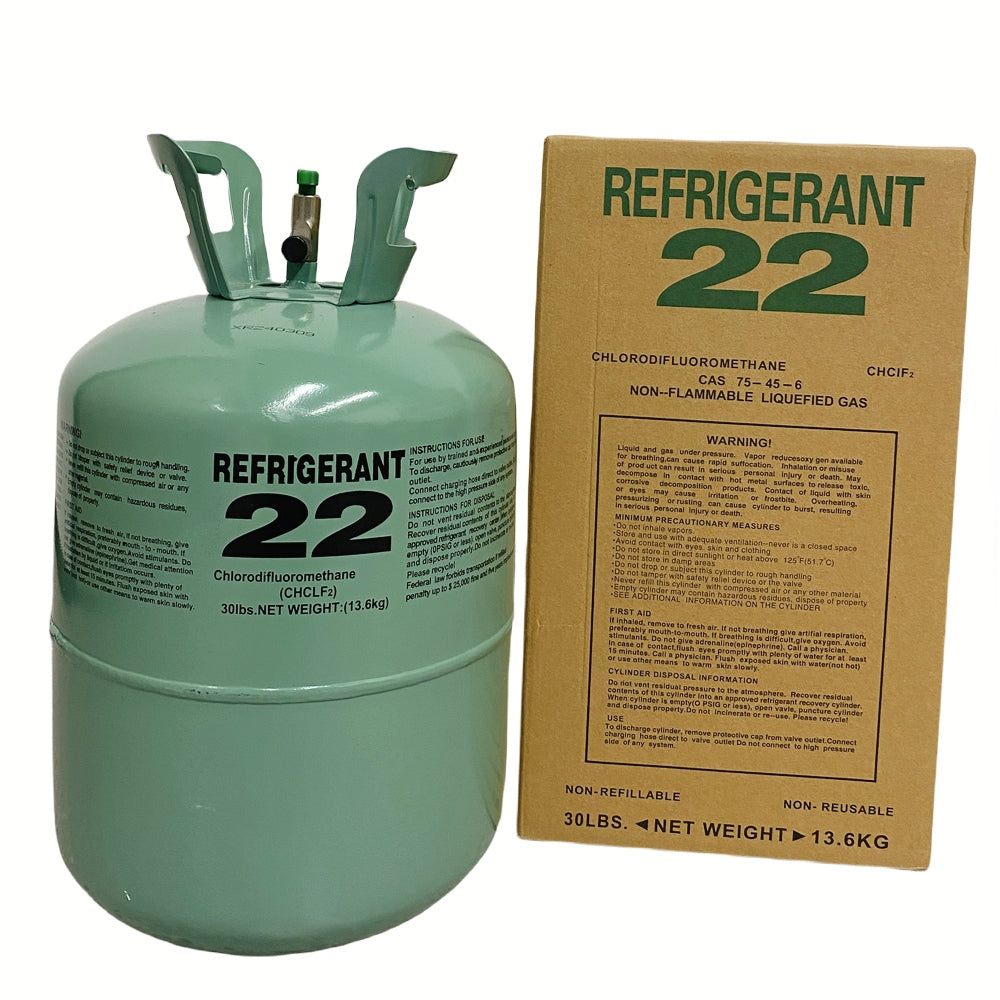 R22 Refrigerant Gas Green Cylinder 6