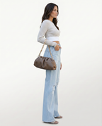 Roxie wide jeans with distressed knees for casual wear 6