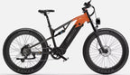 RV800 Electric Bike in black and orange design for urban riding 3