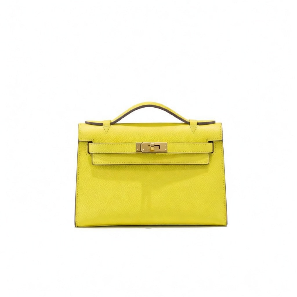 Elegant Seraphina mini bag in Epsom Genuine Leather 17
