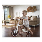 Balance Bike White with Adjustable Seat and EVA Tires 3
