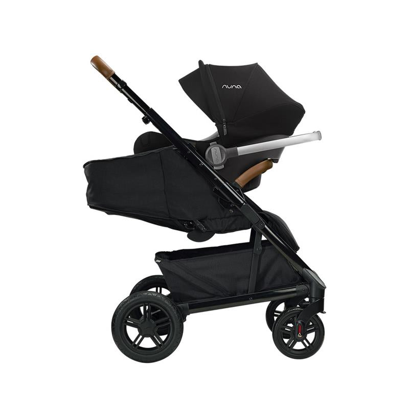 Travel System with Infant Car Seat and Stroller, Black 8