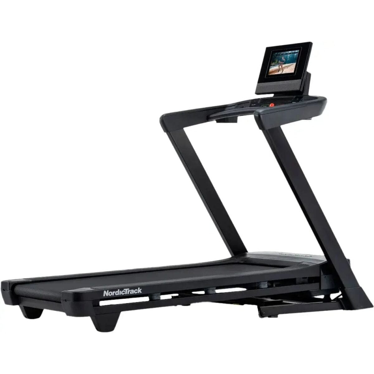 High-performance treadmill with iFIT and Bluetooth connectivity.