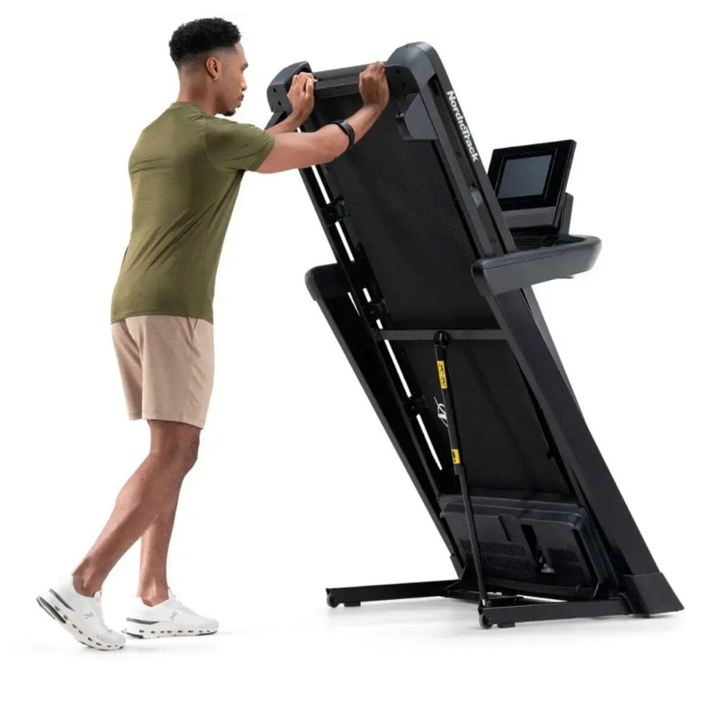 High-performance treadmill with iFIT and Bluetooth connectivity. 5