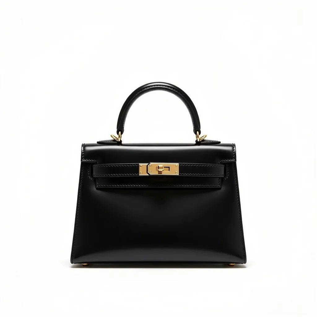 Elegant mini handbag made of genuine leather in burgundy and black. 13