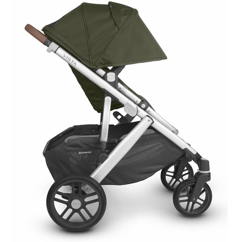 Versatile Baby Stroller in Green with Adjustable Seating 4